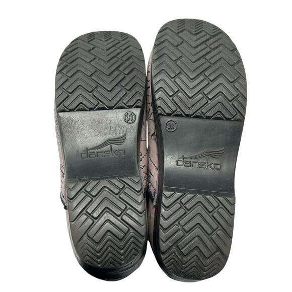 Dansko French Paris Professional Clogs Women 38 Comfort Shoes Plantar Fasciitis - Picture 9 of 10